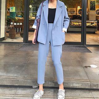 Double Breasted Blazer / Dress Pants