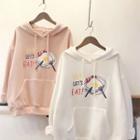 Fried Egg Print Hoodie