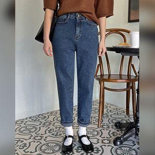 Napped Baggy Jeans