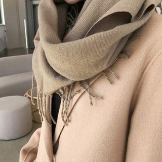 Fringed Muffler Scarf In 8 Colors
