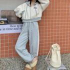 Zip-up Fleece Jacket / Sweatpants