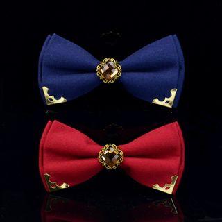 Jeweled Bow Tie