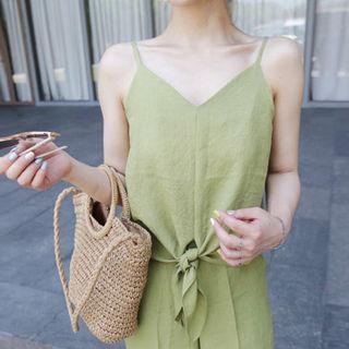 Tie-front Camisole Top