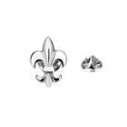 Fashionable Elegant Lily Brooch Silver - One Size