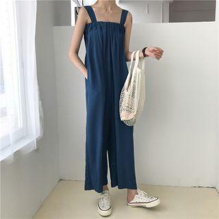 Wide-strap Jumpsuit