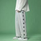 Ball Print Wide Leg Sweatpants