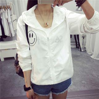 Hooded Zip Windbreaker