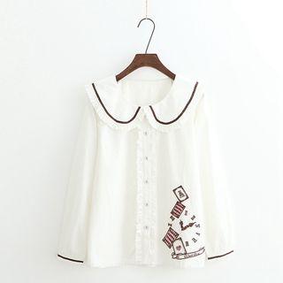 Poker Embroidered Shirt