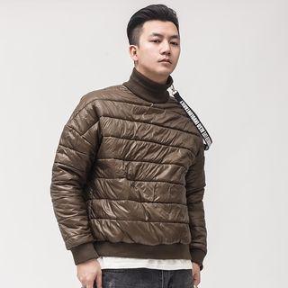 Stand-collar Padded Top