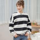 Two-tone Loose-fit Sweatshirt