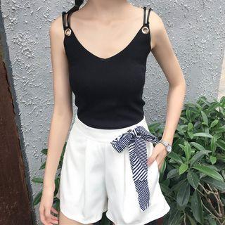 Camisole Top / Wide Leg Shorts
