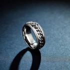 Chained Stainless Steel Ring