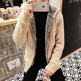 Hooded Thick Cardigan