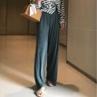 Plain Wide Leg Sweatpants