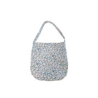 Floral Tote Bag Blue - One Size