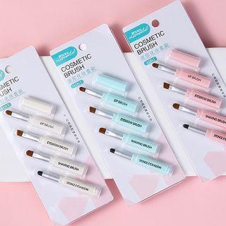 Set Of 4: Eyeshadow Makeup Brush As Shown In Figure - One Size