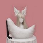 Set: Cosplay Fox Ear Headband + Tail