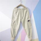 Cuffed Drawstring Harem Pants