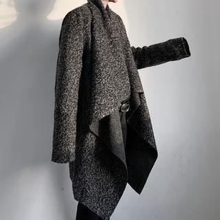 High-low Open-front Coat