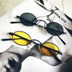 Oval Metal Sunglasses