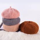 Faux Shearling Beret