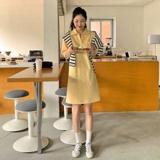 Color Mini Polo Dress