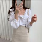 Asymmetrical Blouse / A-line Skirt
