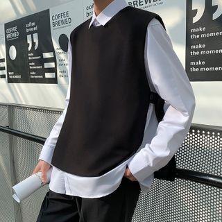 Side-slit Vest