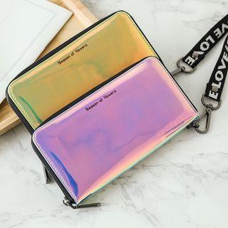 Lettering Patent Wallet / Long Wallet