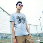 Surfing Print Graphic Tee
