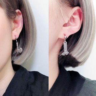 Axe / Wrench Dangle Earring