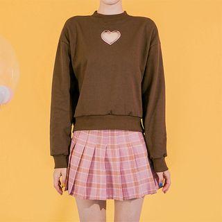 Heart Cutaway Pullover