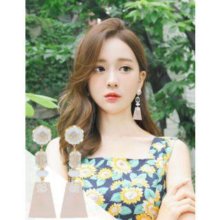 Mixed Statement Earrings