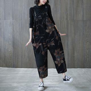 Patterned Straight-leg Jumpsuit