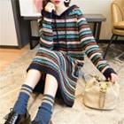 Over-the-knee Knit Maxi Skirt