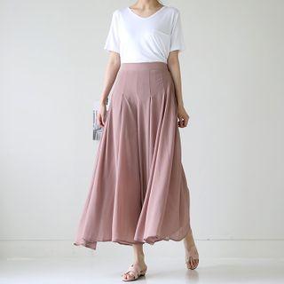 Wavy Chiffon Culottes