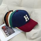 Letter H Baseball Cap