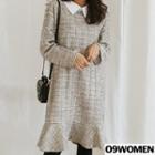 Midi Tweed Dress