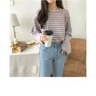 Relaxed-fit Stripe T-shirt In 9 Colors