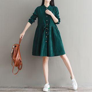 Corduroy Shirt Dress