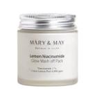 Mary & May - Wash Off Mask Pack - 3 Types Lemon Niacinamide Glow