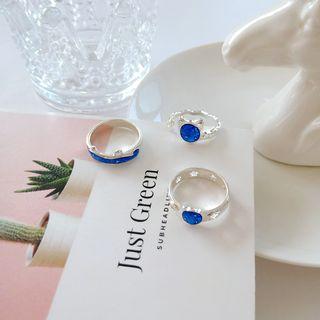 Glaze Alloy Open Ring