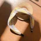 Pattern Headband Yellow - One Size