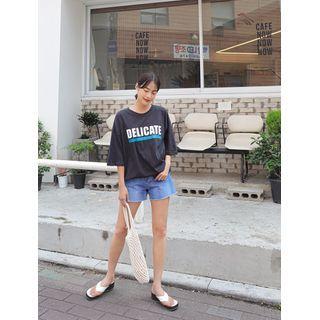 Delicate Boxy Long T-shirt