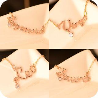 Rhinestone Constellation Necklace