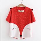 Short-sleeve Fox Print T-shirt