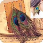 Peacock Earrings