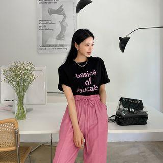Basics Of Pancake Letter T-shirt