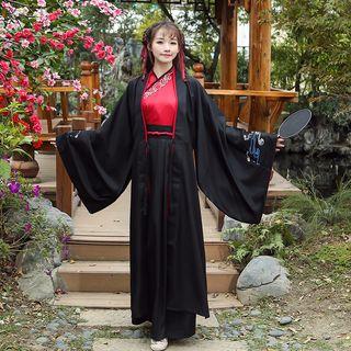 Couple Matching Embroidered Long Coat