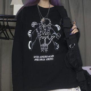 Couple Matching Long Sleeve Printed T-shirt